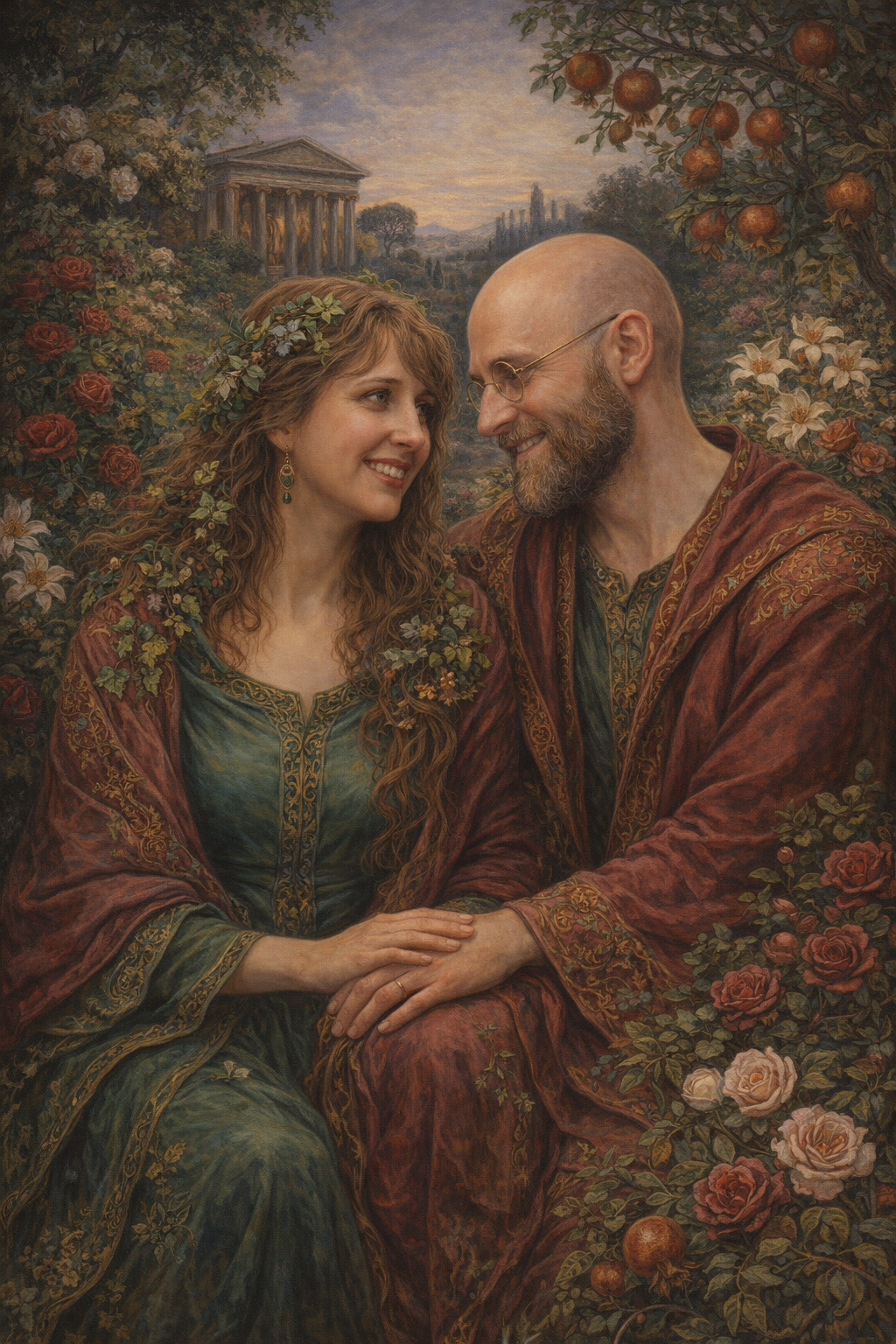 Pre-Raphaelite Lovers